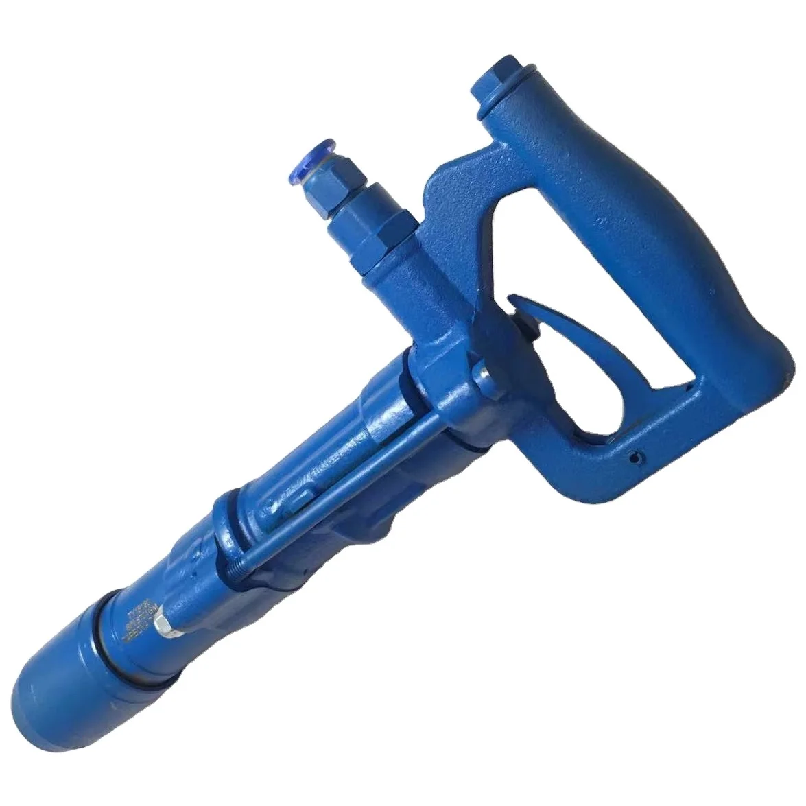 Pneumatic Impact Hammer Drill Ideal for horizontal and overhead applications mining drills Inside trigger 2880 BPM
Pneumatic Impact Hammer Drill Ideal for horizontal and overhead applications mining drills Inside trigger 2880 BPM