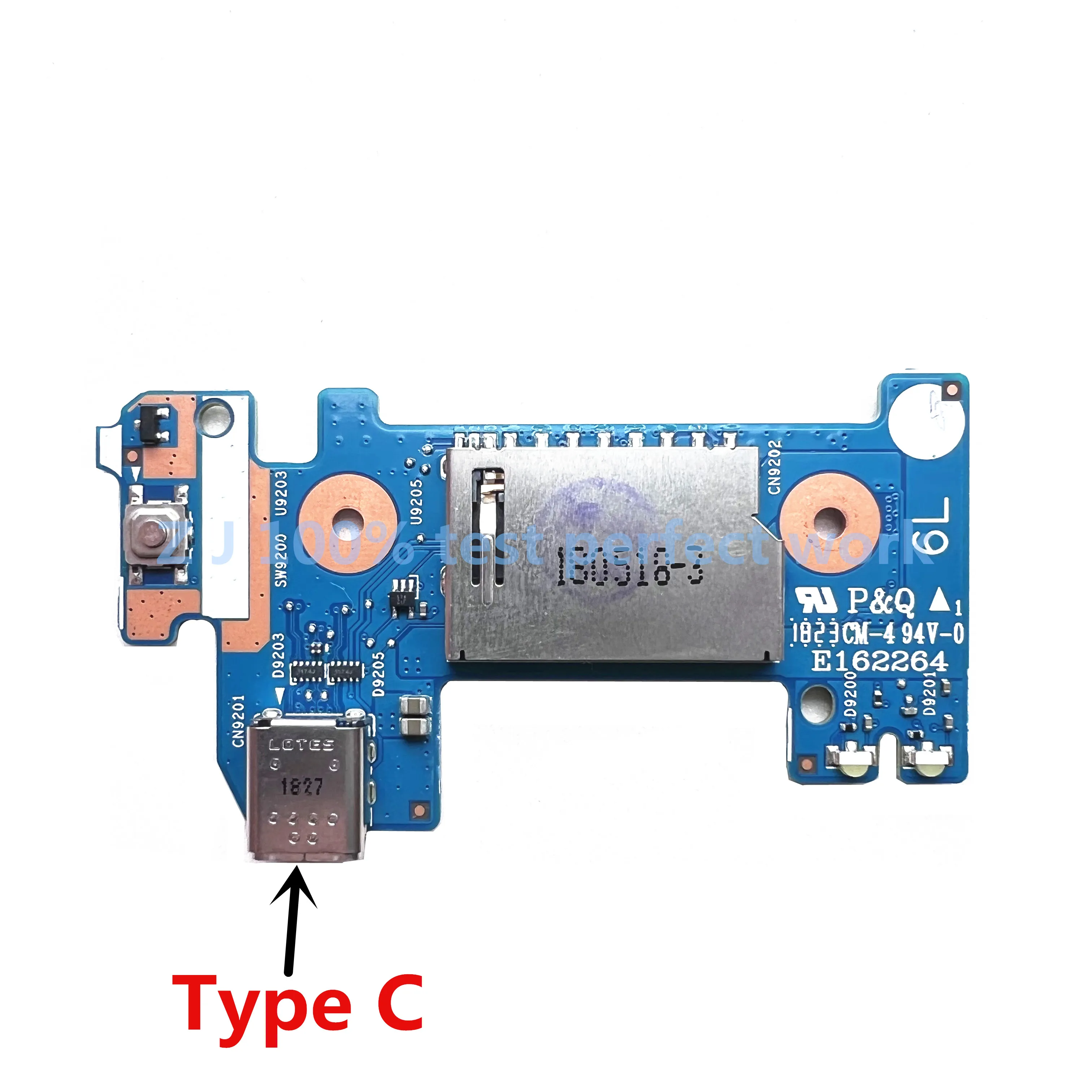 For Hp 14S-CR 14-DK 14-CK 14-CF Laptop USB 3.1 Type C Card Reader Power Board L24483-001 6050A2979701 100% Tested Fast Ship For Hp 14S-CR 14-DK 14-CK 14-CF Laptop USB 3.1 Type C Card Reader Power Board L24483-001 6050A2979701 100% Tested Fast Ship