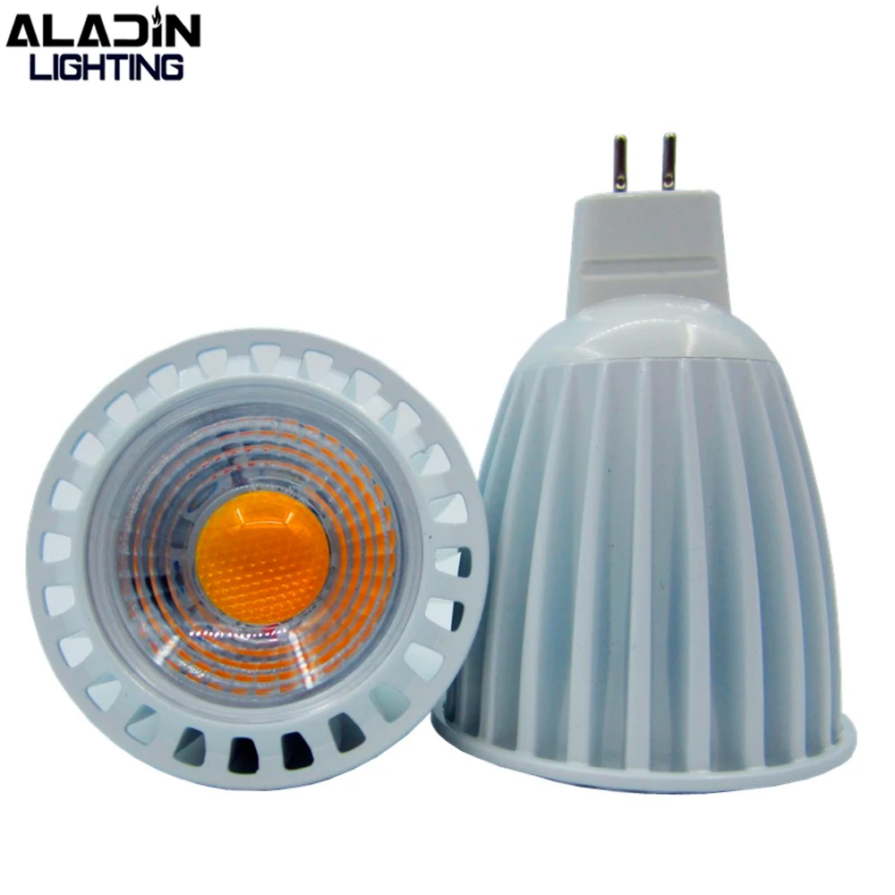 

Aladin 6PCS led spotlight indoor bulb day light MR16 GU5.3 gu10 e27 e26 e14 AC DC 12V 24V lighting fixture lamp 7W 10W