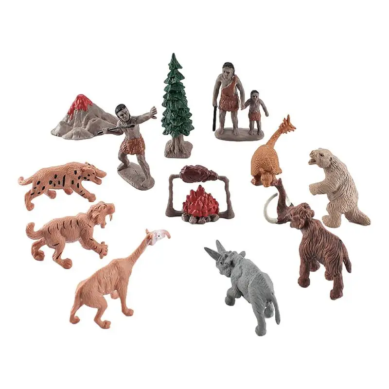 Simulation Prehistoric Animal Figurine Set Realistic Primitive Human Tribes Sand Table Scene Ornament Great Early Leaning Gift
Simulation Prehistoric Animal Figurine Set Realistic Primitive Human Tribes Sand Table Scene Ornament Great Early Leaning Gift