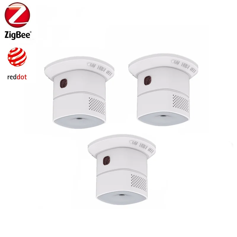 

Zigbee 3.0 Carbon Monoxide Detector CO Gas Alarm Sensor Compatible With Zigbee2mqtt and Home Assitant & Ziptao Gateway