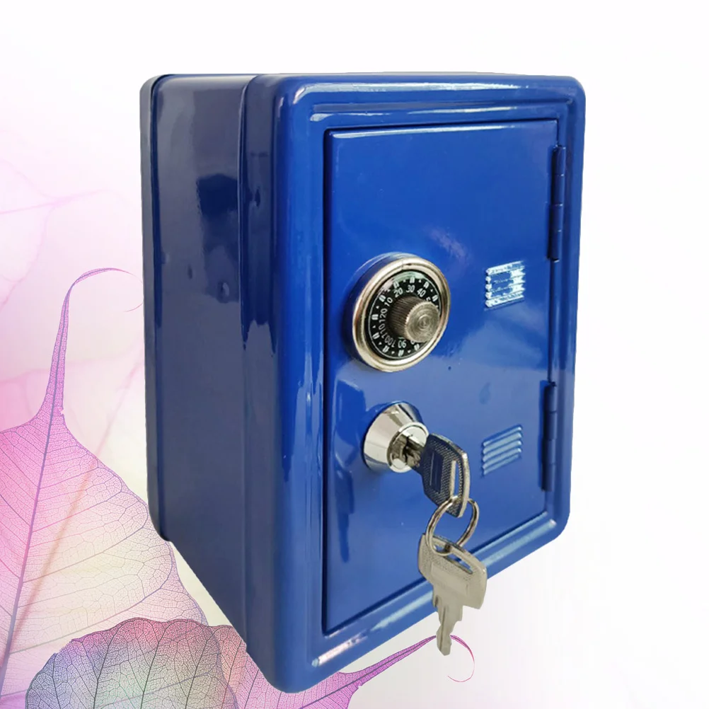 Piggy Bank Depository Safe Small Key Lock Safe with Drop Slot Savings Bank for Kids Gift Favor Blue
Piggy Bank Depository Safe Small Key Lock Safe with Drop Slot Savings Bank for Kids Gift Favor Blue