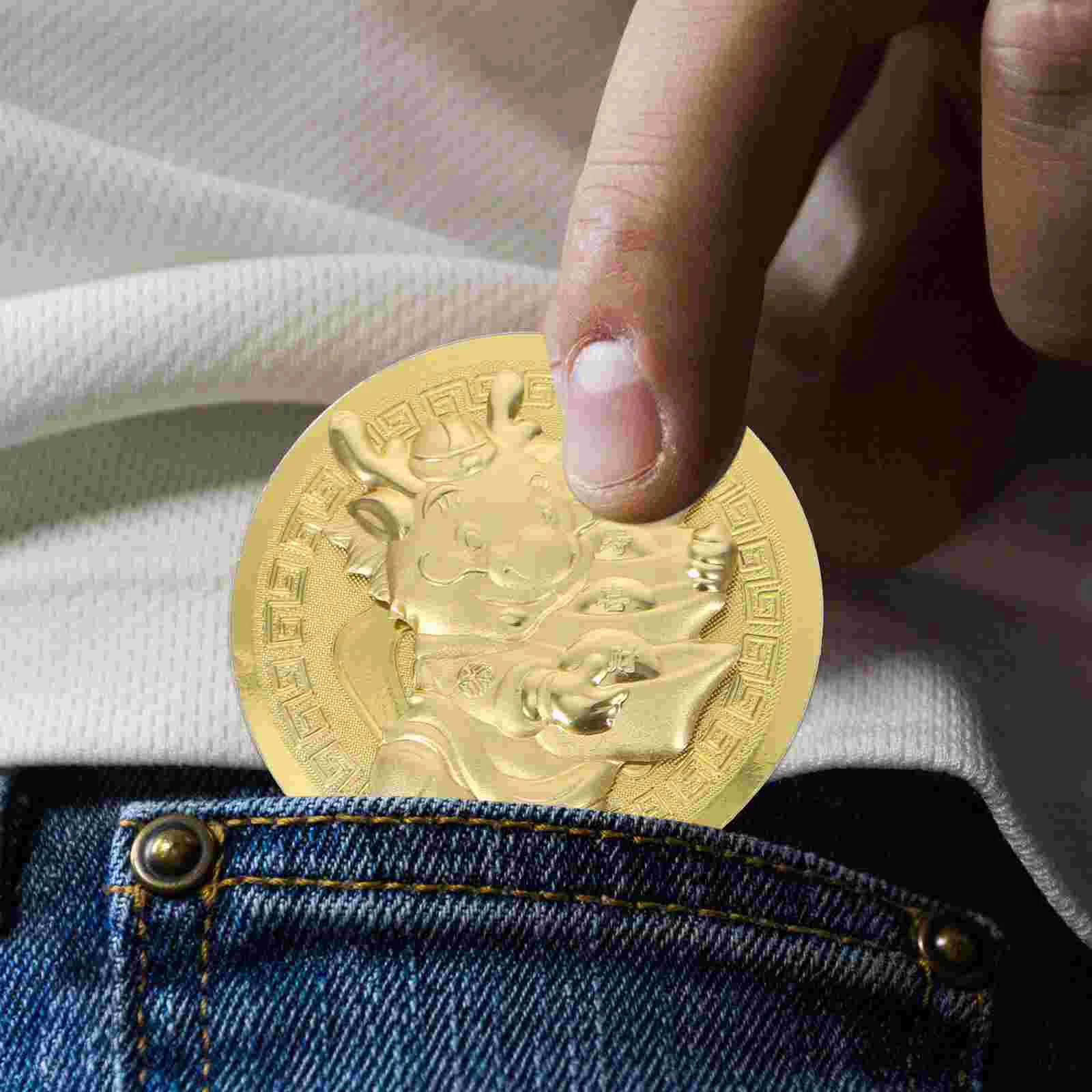 The Year Of Dragon Commemorative Coin with Small Drawstring Gift Dragon Gold Coins
The Year Of Dragon Commemorative Coin with Small Drawstring Gift Dragon Gold Coins