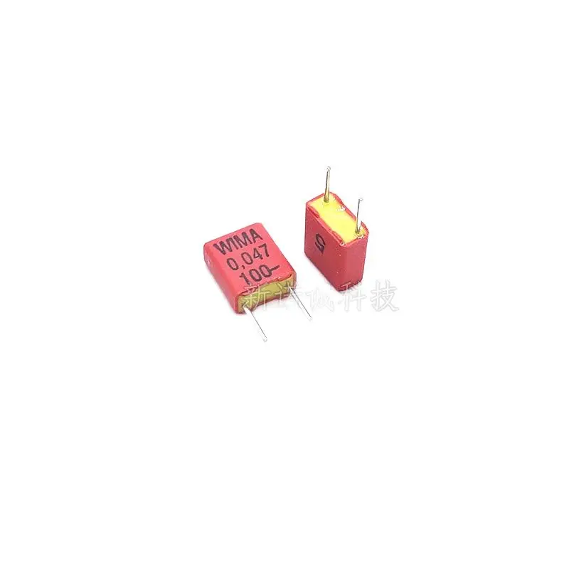 

10pcs/Germany Weimar WIMA 100V 473 0.047UF 100V 47nF MKP2 Pin Distance 5 Audio Capacitor