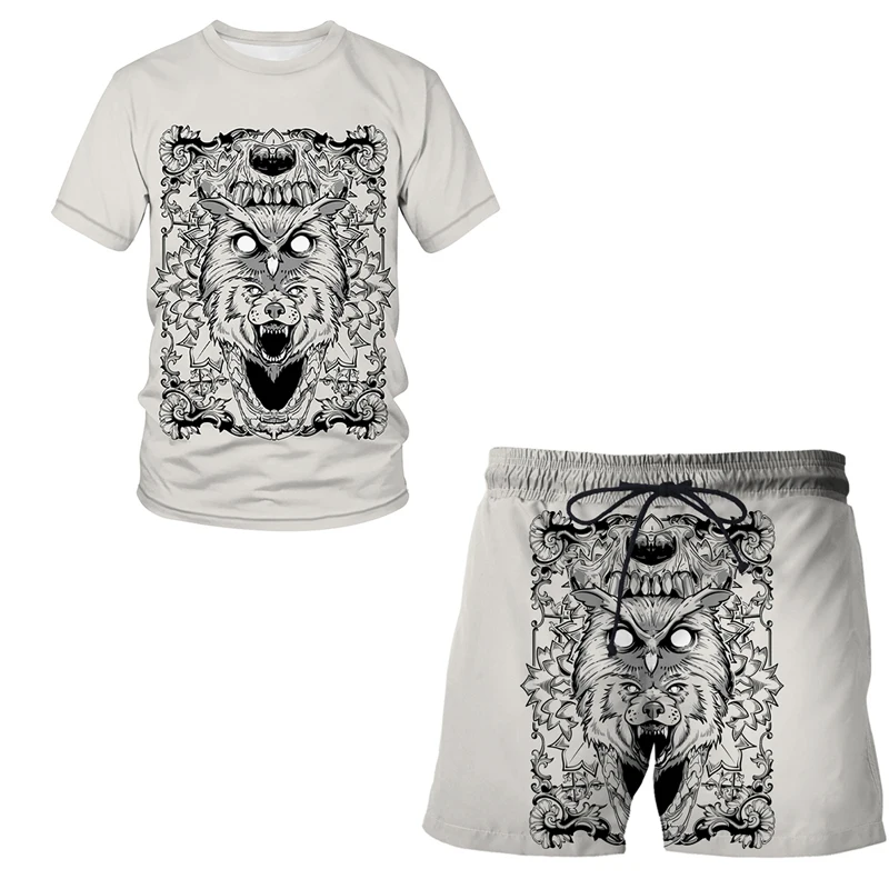 2022 New Summer men's trend suit Animal pattern stitching 3D printing men's 2022 T-shirt shorts sportswear suit
2022 New Summer men's trend suit Animal pattern stitching 3D printing men's 2022 T-shirt shorts sportswear suit