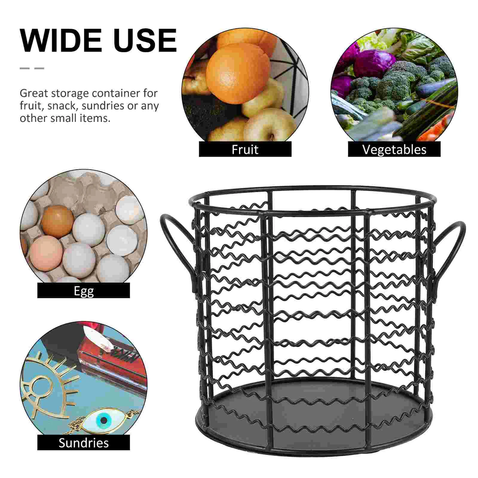 Storage Basket Fruit Bowl Vase for Rustic Wedding Decor Tinsel Iron Container Metal
Storage Basket Fruit Bowl Vase for Rustic Wedding Decor Tinsel Iron Container Metal