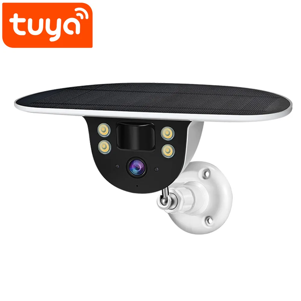 

Tuya WiFi IP Camera With Solar Panel Outdoor Wireless 1080P PIR Motion Detection Video Surveillance CCTV Camera Battry Powered