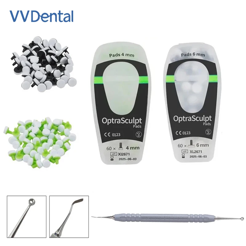 

VV стоматологический композитный фотополимерный инструмент для заполнения фотополимерной смолой набор ручек + набор поролоновых прокладок инструменты для отбеливания зубов
