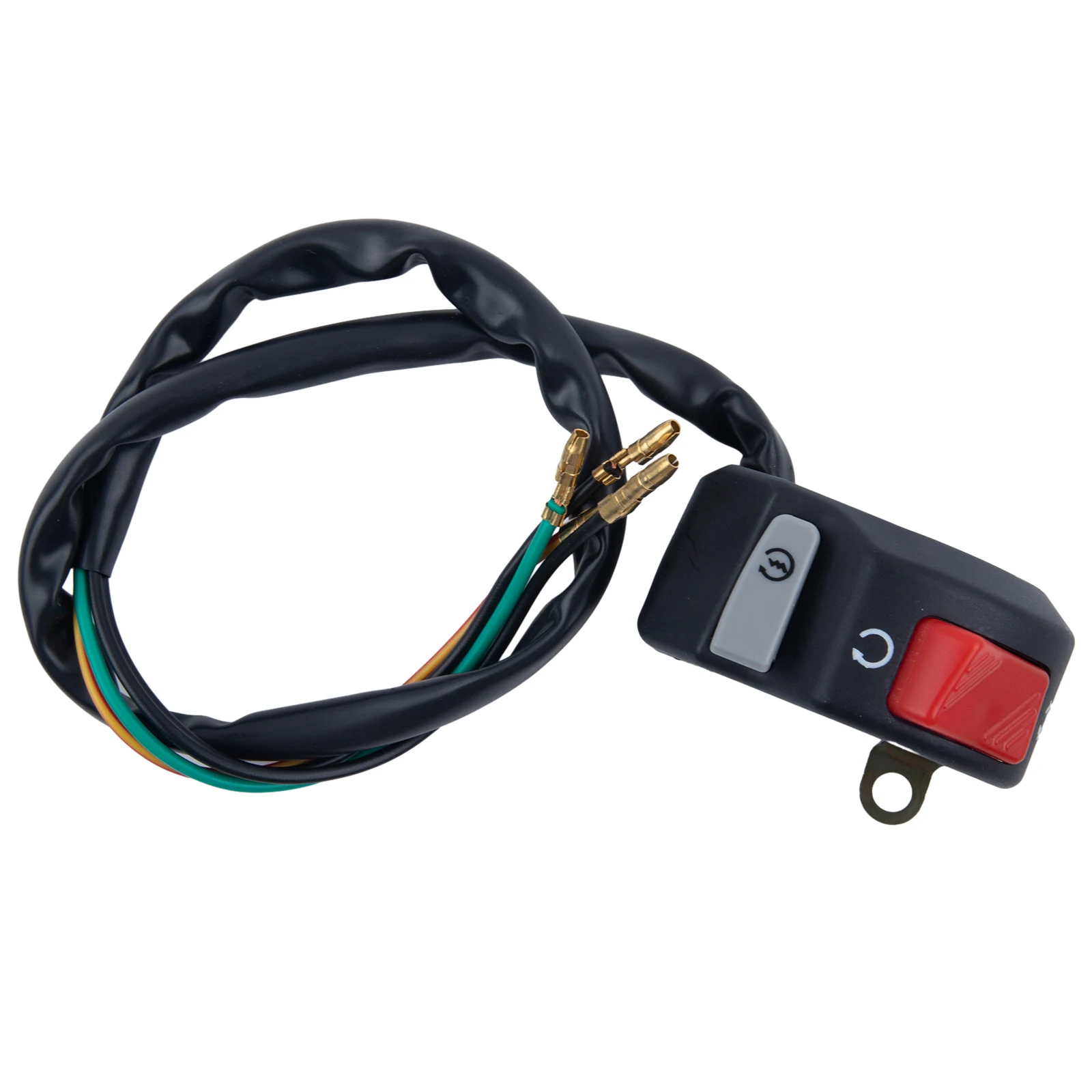 ATV Handlebar Switch Fog Headlight Horn Motorbike Motorcycle ON OFF Button Kit 12V High Quality Hot Sale
ATV Handlebar Switch Fog Headlight Horn Motorbike Motorcycle ON OFF Button Kit 12V High Quality Hot Sale