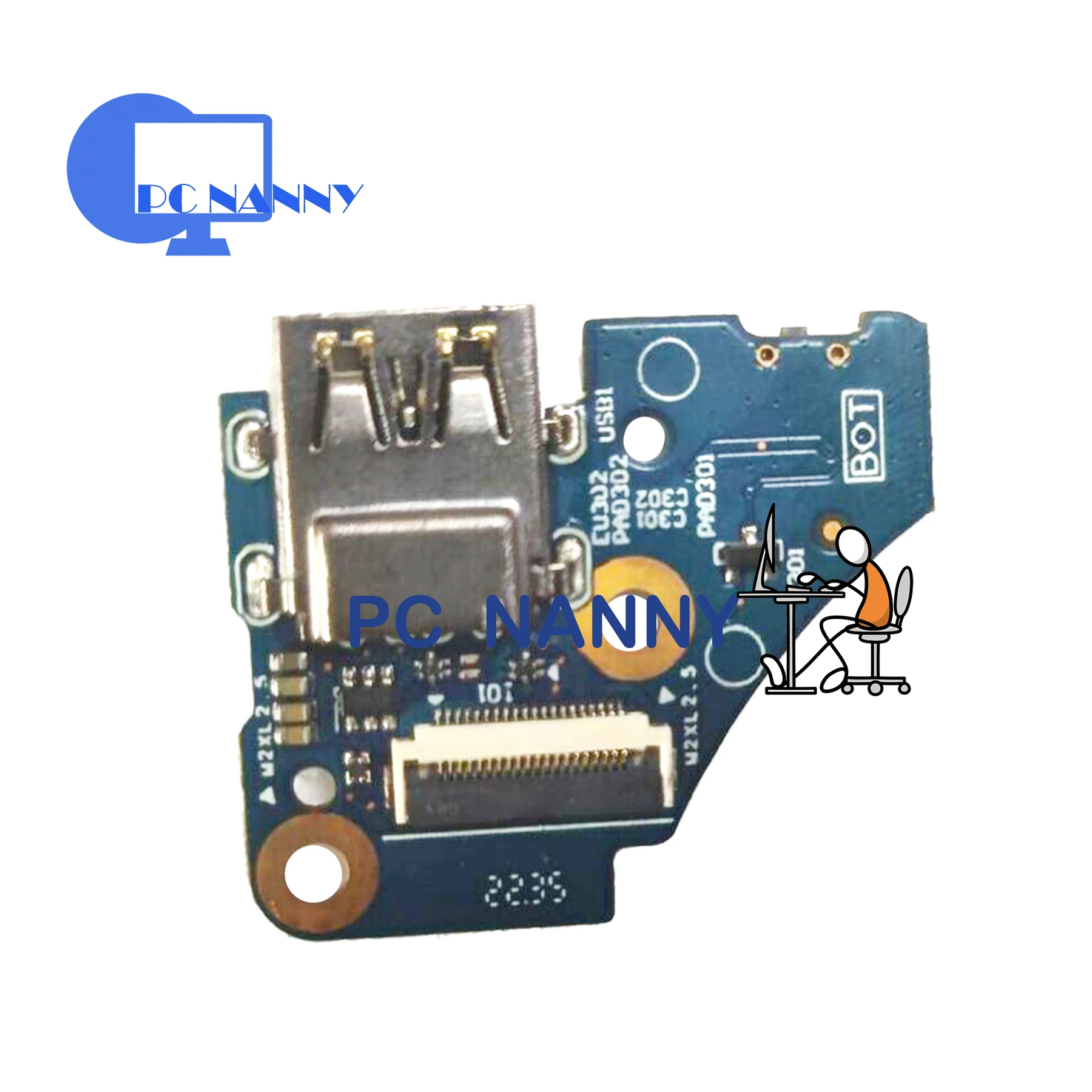 PCNANNY FOR HP ENVY x360 15m-dr 15m-dr0012dx 15-DR 15-DS USB board switch Connector board 448.0gb07.0011 448.0GB01.0011
PCNANNY FOR HP ENVY x360 15m-dr 15m-dr0012dx 15-DR 15-DS USB board switch Connector board 448.0gb07.0011 448.0GB01.0011