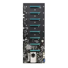 BTC-S37 Mining Machine Mother Board 8 Slots For Graphics Cards DDR3 Memory Built-in VGA Interface Low Power Consumption
BTC-S37 Mining Machine Mother Board 8 Slots For Graphics Cards DDR3 Memory Built-in VGA Interface Low Power Consumption