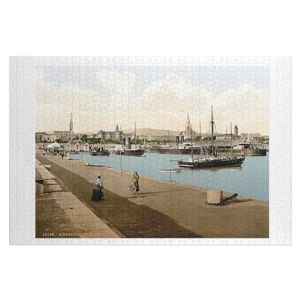 

Dun Laoghaire Harbour Jigsaw Puzzle Adult Wooden Game Children Custom Gift Scale Motors Puzzle