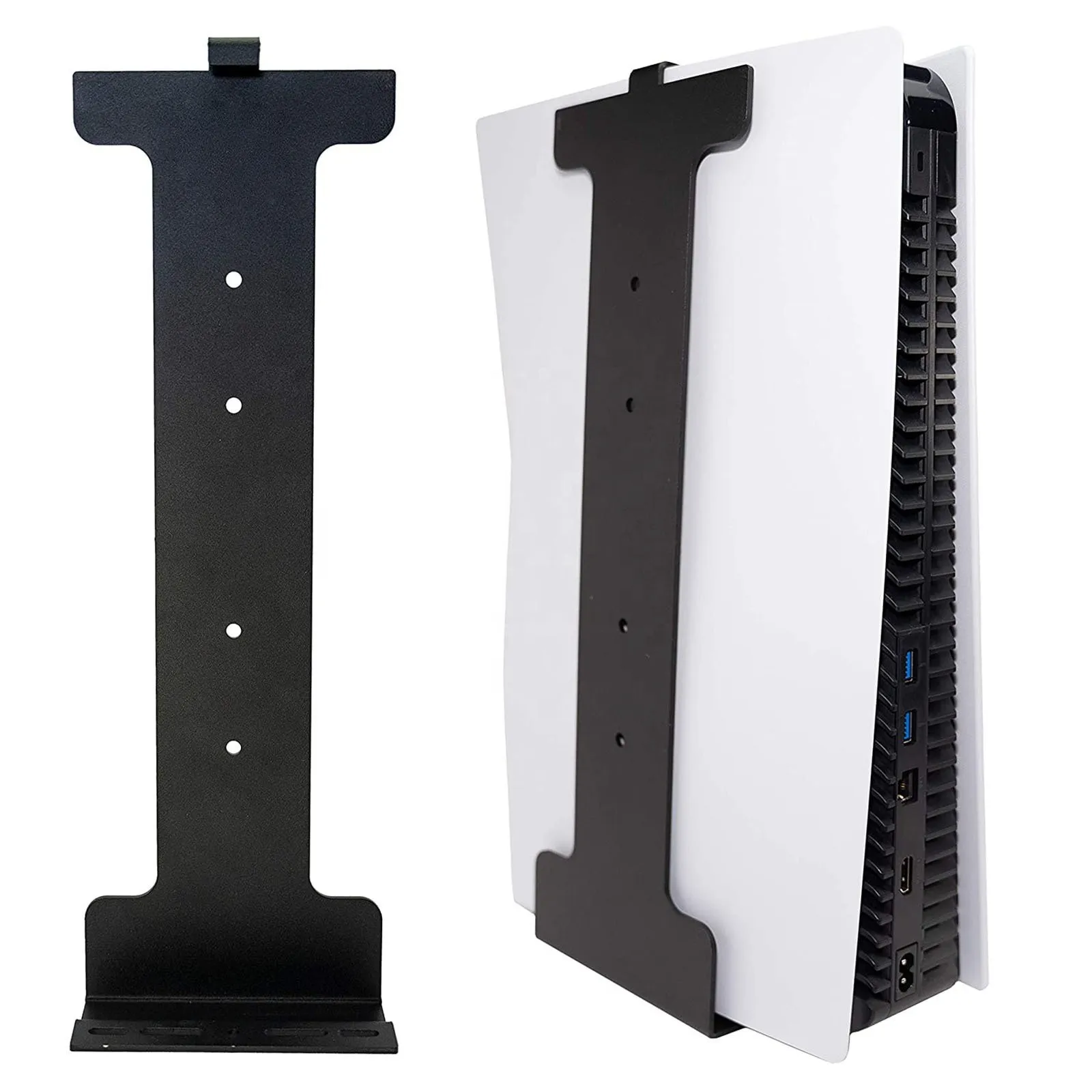 New Wall Mount for PS5 Disc&Digital Storage Bracket, Metal Vertical Hanging on Wall Space Saver Stand Easy to Install Black
New Wall Mount for PS5 Disc&Digital Storage Bracket, Metal Vertical Hanging on Wall Space Saver Stand Easy to Install Black