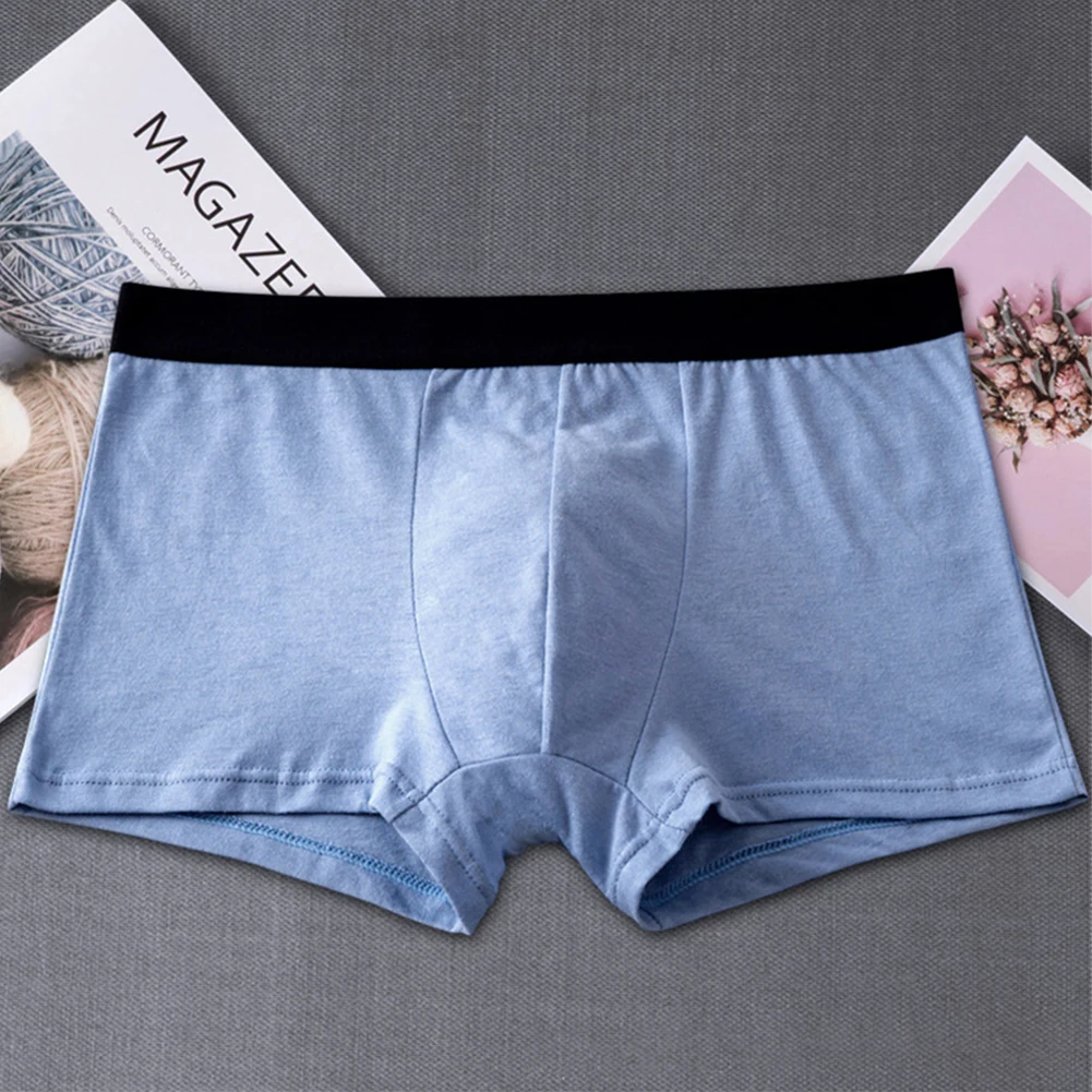 Men’s Cotton Comfortable Soft Underwear Breathable Sweat Solid Boxer Briefs Elastic Waist Bulge Pouch Comfort Fit Underpants
Men’s Cotton Comfortable Soft Underwear Breathable Sweat Solid Boxer Briefs Elastic Waist Bulge Pouch Comfort Fit Underpants
