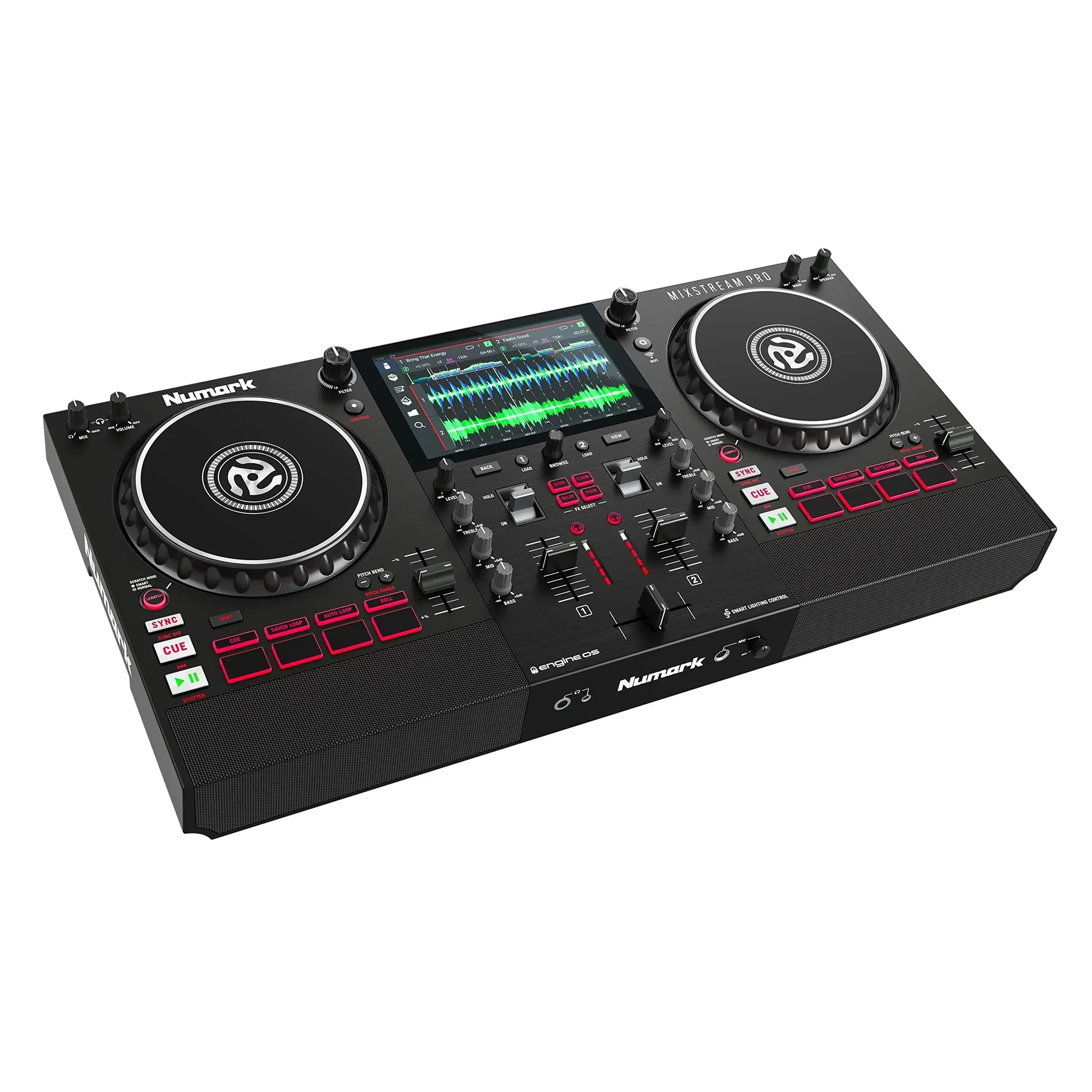 

(NEW DISCOUNT) Numark MIXSTREAM PRO Standalone DJ Controller w/ WiFi Streaming (Clearance)