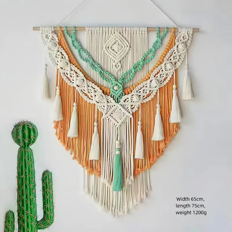 Boho Handwoven Tassel Wall Tapestry 3 Sbe40fab0b23340b5a2e3e0dec4fd90b8U