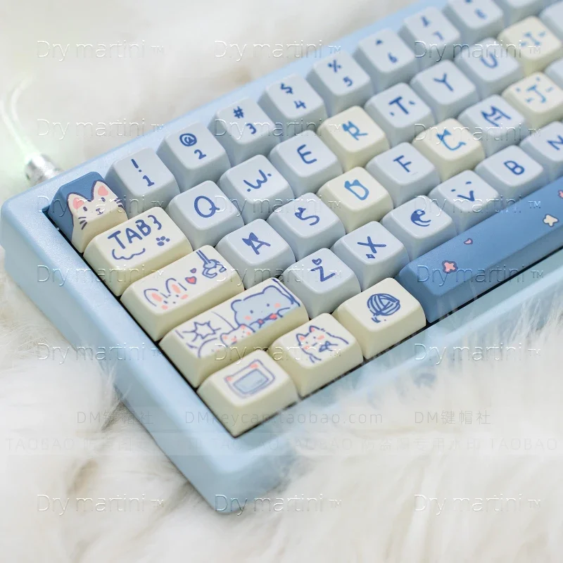 MiFuny Blue Meow Meow Set Keycaps Cute Kawaii Rainy75 Mechanical Keyboard Hat PBT Custom Keyboard Cap MDA Profile Key Caps Gift
MiFuny Blue Meow Meow Set Keycaps Cute Kawaii Rainy75 Mechanical Keyboard Hat PBT Custom Keyboard Cap MDA Profile Key Caps Gift