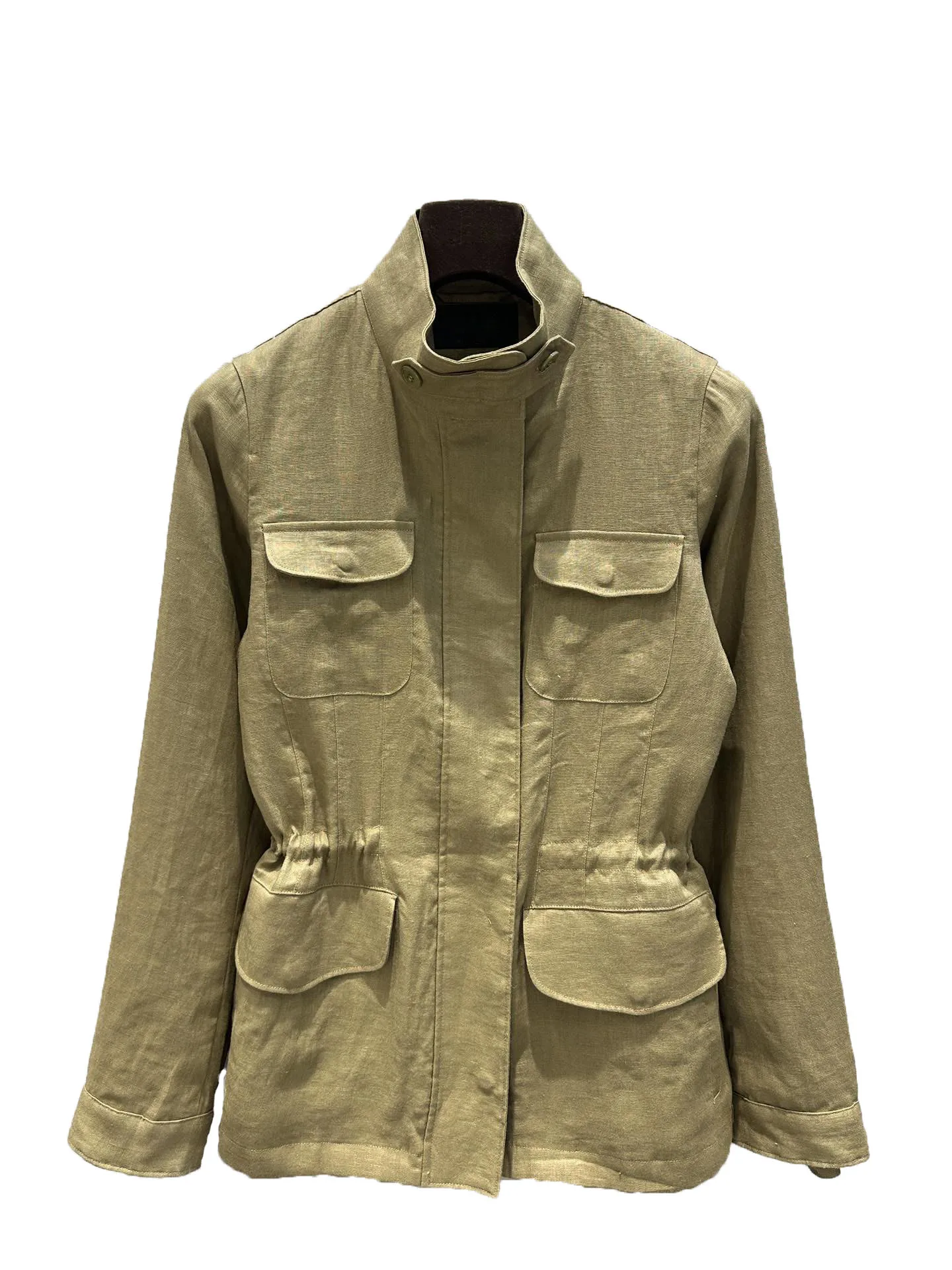 Linen fabric jacket three-dimensional tailoring handmade edging process casual versatile fashion 2023 autumn new
Linen fabric jacket three-dimensional tailoring handmade edging process casual versatile fashion 2023 autumn new