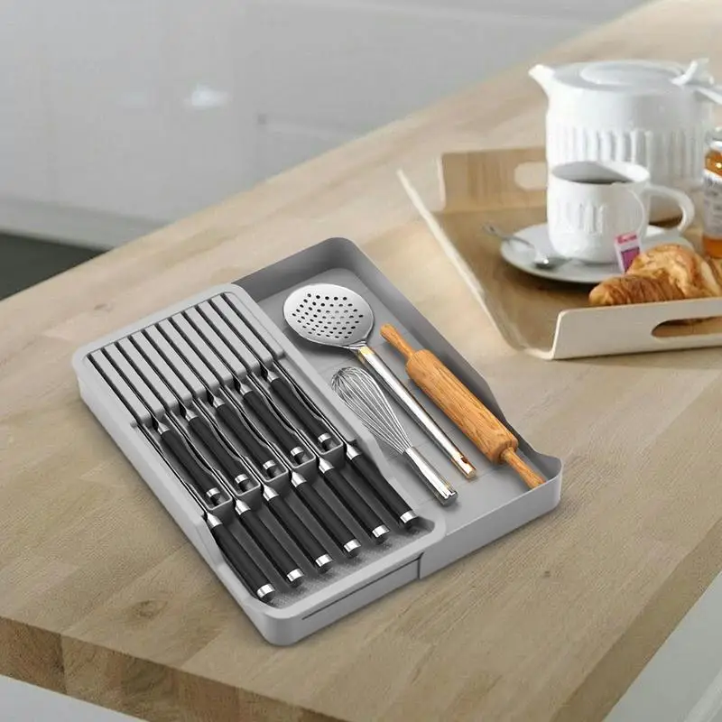 Knives Holder Drawer Knives Block With Expandable Cutlery Tray Drawer Knives Block Cutlery Drawer Organizer Drawer Storage For
Knives Holder Drawer Knives Block With Expandable Cutlery Tray Drawer Knives Block Cutlery Drawer Organizer Drawer Storage For