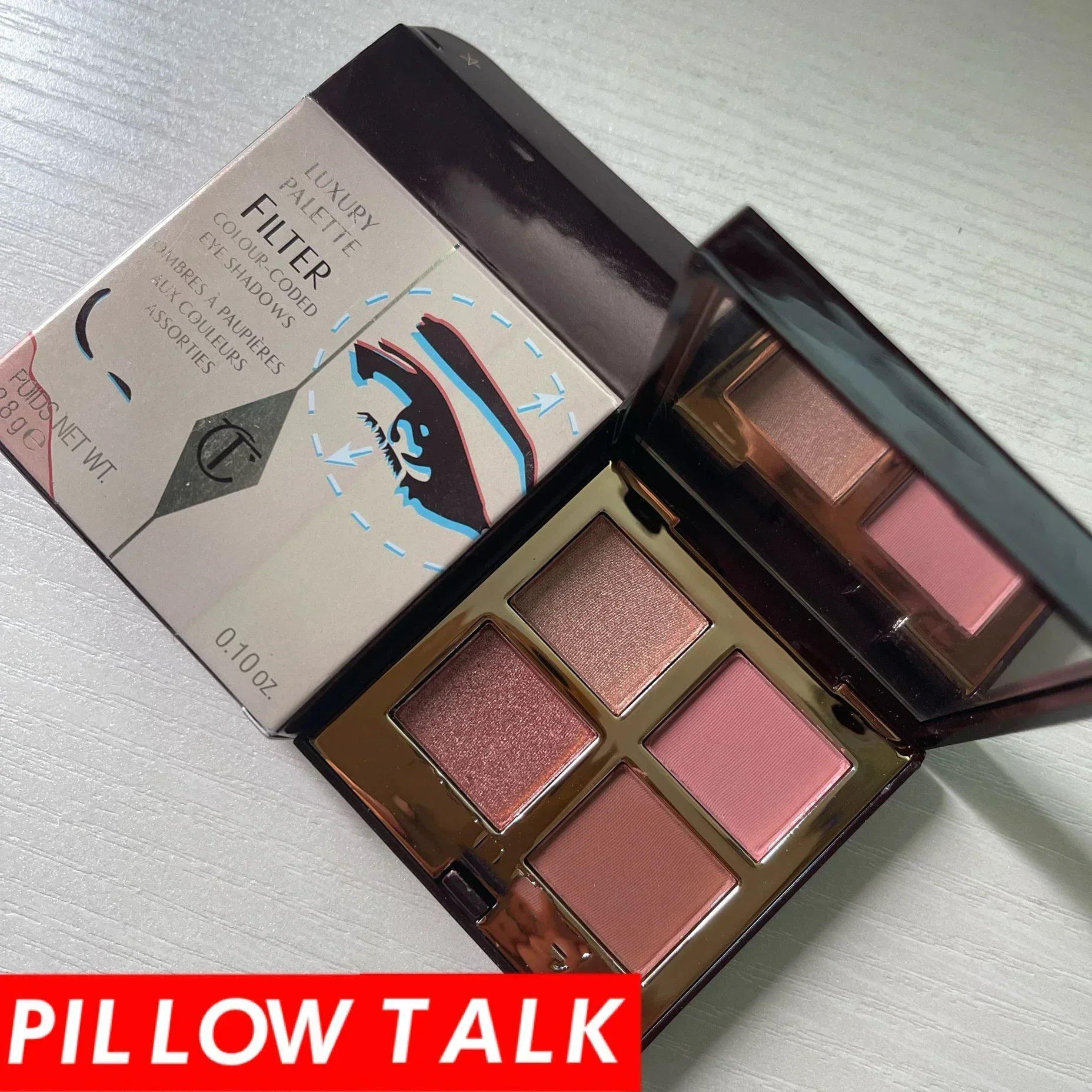

FASHION Brand C. T PILLOW TALK EYESHADOW Luxury Palette FIlter Colour Coded Makeup Eyeshadow
