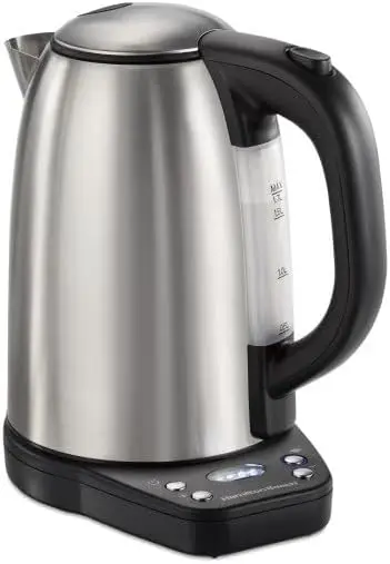 

Tea Kettle & Water Boiler, Works with Alexa, 1.7 Liter, Fast Boiling 1500 Watts, Cordless, Keep Warm, Auto-Shutoff & Boi מער