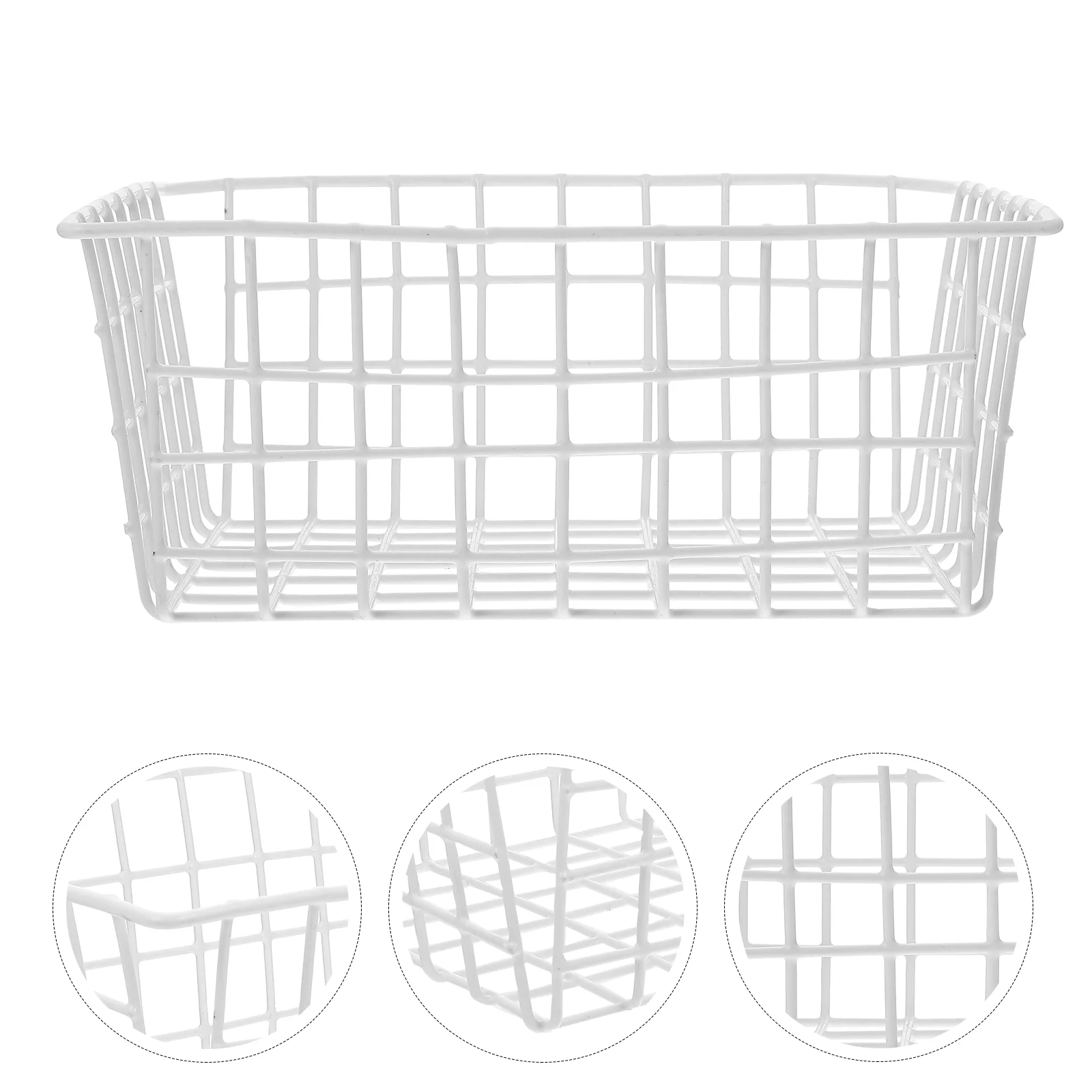 Household Freezer Storage Basket Fridge Snack Organizer for Pantry Iron Fruit Vegetable Container
Household Freezer Storage Basket Fridge Snack Organizer for Pantry Iron Fruit Vegetable Container