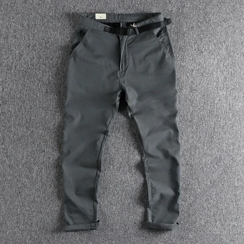 ZANZEA: O Vestido Cargo Perfeito para o Verão 9 Summer ice silk elastic casual pants men's buckle elastic waist quick dry sports loose small feet long pants