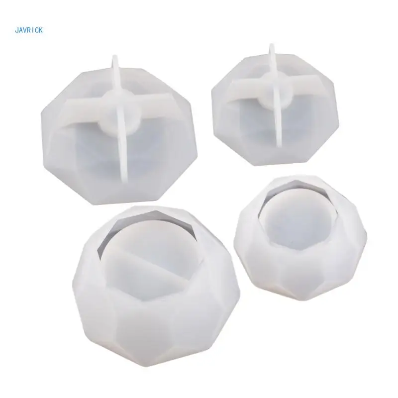 

Octagonal Rhombus Silicone Mold for Candle Holder Making Geometrical Jewelry