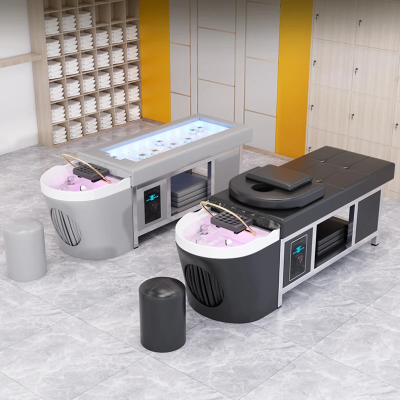 Spa Hair Salon Shampoo Chairs Barber Shop Hairdresser Hairdressing Recliner Dedicated Shampoo Chairs Cadeira Furniture QF50SC
Spa Hair Salon Shampoo Chairs Barber Shop Hairdresser Hairdressing Recliner Dedicated Shampoo Chairs Cadeira Furniture QF50SC