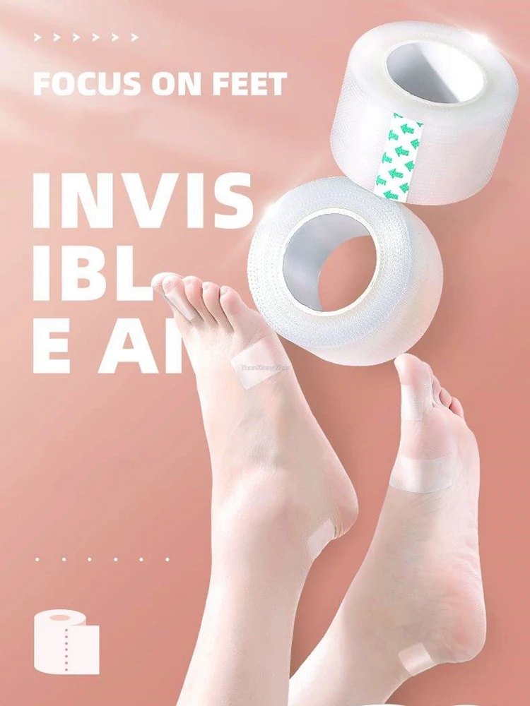 1pcs Invisible Transpare 5M PE Invisible Heel Protector Foot Care Products Multifunctional Anti-wear Sticker Shoe Accessories
1pcs Invisible Transpare 5M PE Invisible Heel Protector Foot Care Products Multifunctional Anti-wear Sticker Shoe Accessories