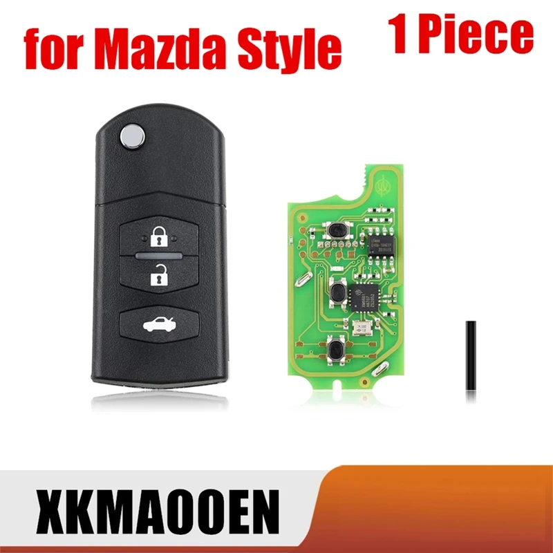 Xhorse XKMA00EN Universal Wire Remote Key Fob Flip 3 Button Replacement For Mazda Style For VVDI Key Tool
Xhorse XKMA00EN Universal Wire Remote Key Fob Flip 3 Button Replacement For Mazda Style For VVDI Key Tool