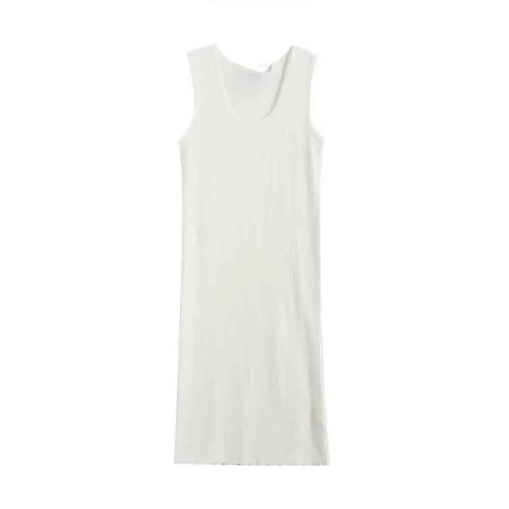 Women 2024 Spring and Summer New Fashion Rib Knitted Sleeveless dress Chic V-neck All-match Slim-fit Long Dress Vestidos Mujer
Women 2024 Spring and Summer New Fashion Rib Knitted Sleeveless dress Chic V-neck All-match Slim-fit Long Dress Vestidos Mujer