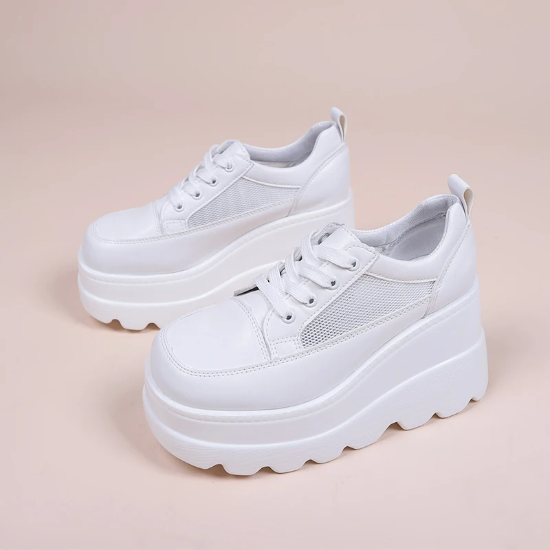 2022 White Wedge Sneakers Shoes Platform Breathable Hollow Shoes Chunky Platform Heel Pumps Shoes Women Heels Fashion All-match
2022 White Wedge Sneakers Shoes Platform Breathable Hollow Shoes Chunky Platform Heel Pumps Shoes Women Heels Fashion All-match