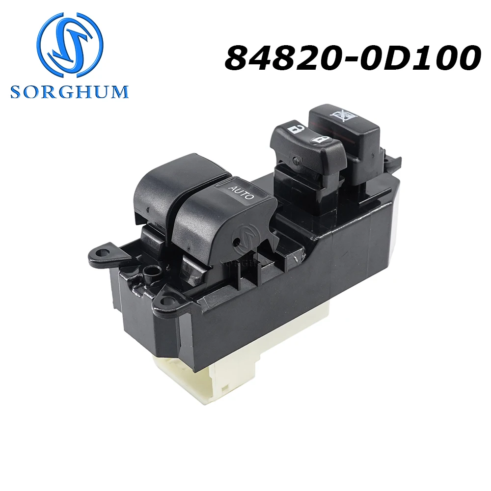 SORGHUM 84820-0D100 For Toyota Auris Hybrid 2007-2013 Yaris 2005-2011 RHD Electric Power Master Window Lifter Switch 84820-02230
SORGHUM 84820-0D100 For Toyota Auris Hybrid 2007-2013 Yaris 2005-2011 RHD Electric Power Master Window Lifter Switch 84820-02230