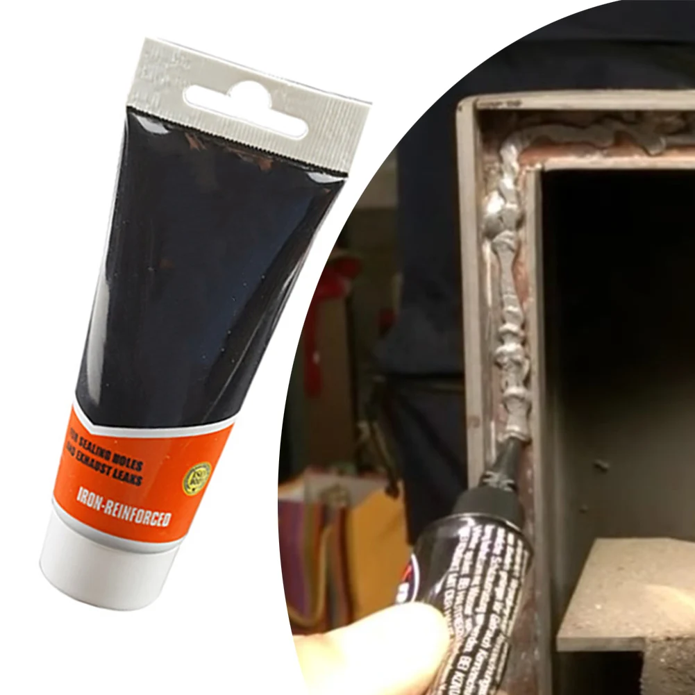Car Exhaust Paste System Pipe Repair Kits 75ml High Temperature To 1100°C Cement Crack Sealer Tailpipe Muffler Adhesive Sealant
Car Exhaust Paste System Pipe Repair Kits 75ml High Temperature To 1100°C Cement Crack Sealer Tailpipe Muffler Adhesive Sealant