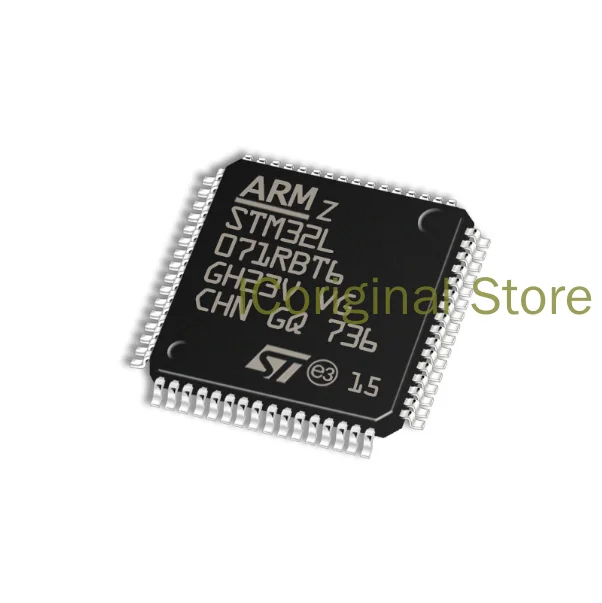 STM chip STM32L071RBT6 LQFP64 package LQFP-64 ARM architecture32 bit micro-controller MCU STM32L071 RBT6
STM chip STM32L071RBT6 LQFP64 package LQFP-64 ARM architecture32 bit micro-controller MCU STM32L071 RBT6