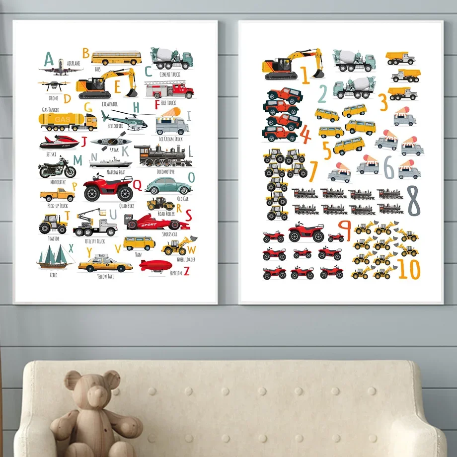 Toy Car Airplane Scooter Bus Number Nordic Posters And Prints Art Canvas Painting Alphabet Wall Pictures For Kids Room Decor
Toy Car Airplane Scooter Bus Number Nordic Posters And Prints Art Canvas Painting Alphabet Wall Pictures For Kids Room Decor