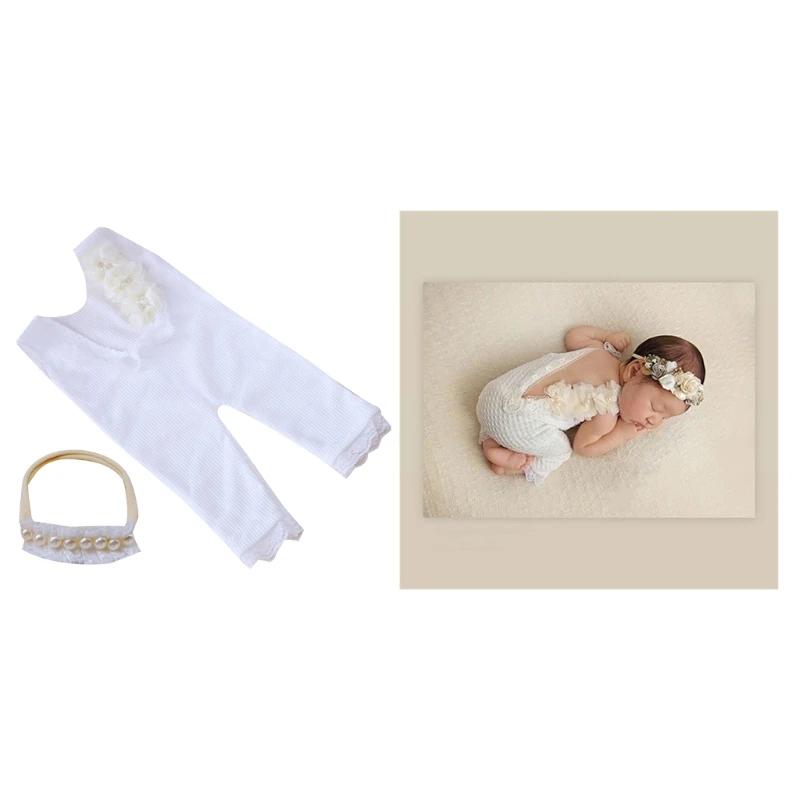 Newborns Shower Gift Princess Jumpsuit Onepiece Headwrap Baby Photography Outfit Infant Costume Dress
Newborns Shower Gift Princess Jumpsuit Onepiece Headwrap Baby Photography Outfit Infant Costume Dress