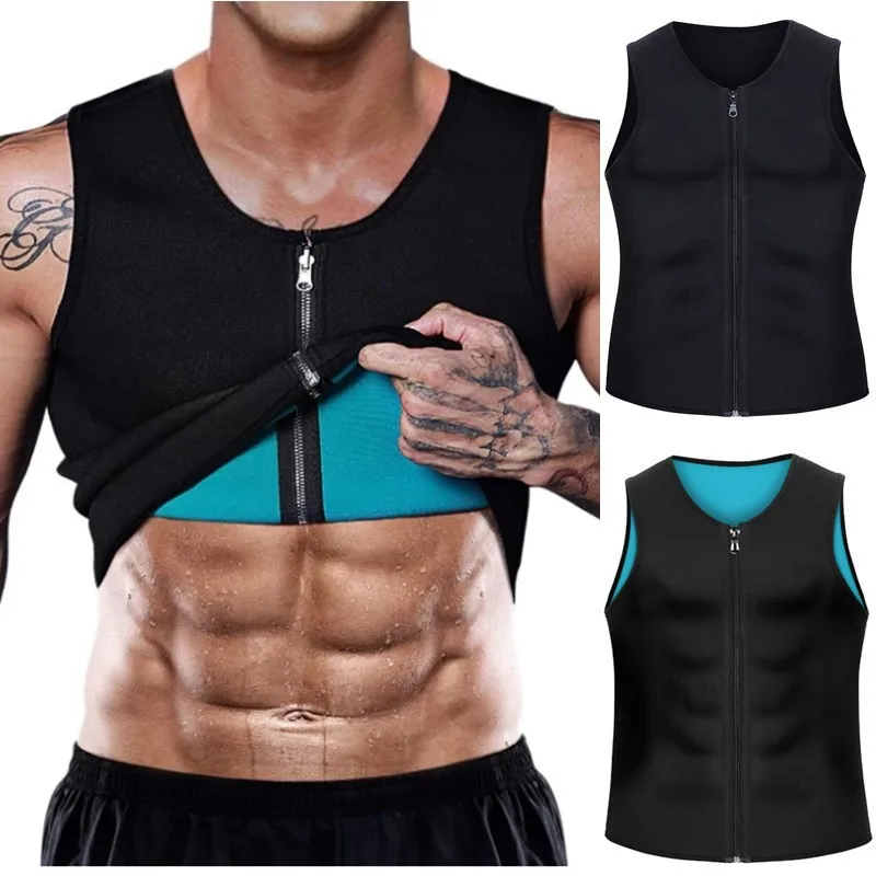 Men Slimming Vest Body Shaper Neoprene Zipper Top Abdomen Fat Waist Trainer Vest Burning Shaperwear Waist Sweat Corset
Men Slimming Vest Body Shaper Neoprene Zipper Top Abdomen Fat Waist Trainer Vest Burning Shaperwear Waist Sweat Corset