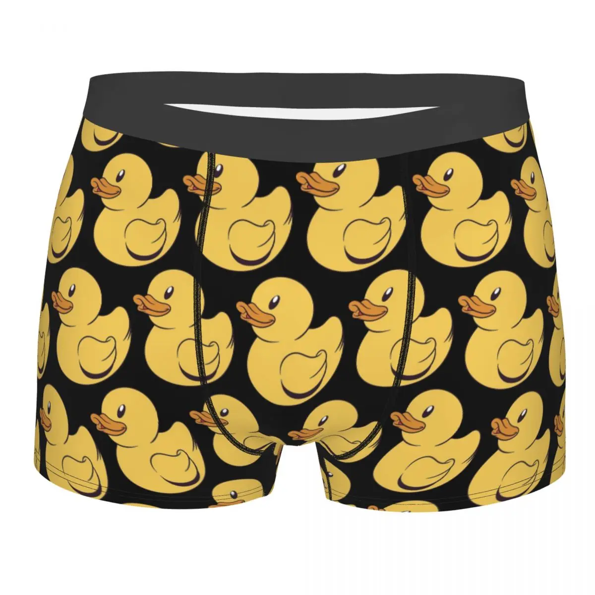 

Plain Ole Rubber Duckie Underpants Breathbale Panties Male Underwear Print Shorts Boxer Briefs