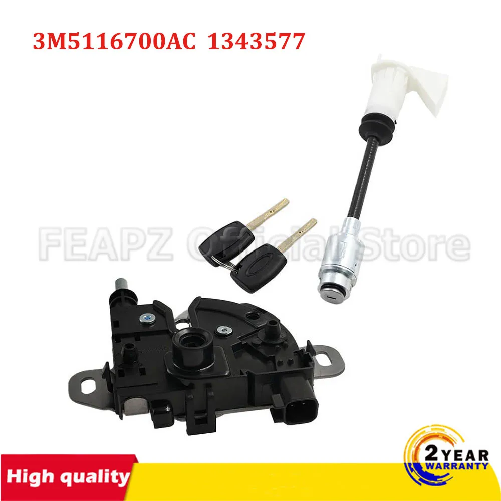 1343577 3M5116700A Long Type Rod Bonnet Hood Release Lock Latch Repair Kit With 2 Keys Lock Catch For Ford Focus MK2 C-Max Kuga 
1343577 3M5116700A Long Type Rod Bonnet Hood Release Lock Latch Repair Kit With 2 Keys Lock Catch For Ford Focus MK2 C-Max Kuga