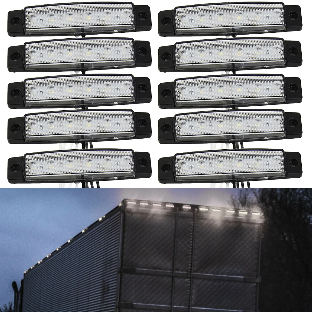10PCS Marine Boat Transom LED Stern Light Tail Lamp Waterproof Yacht Navigation Courtesy Lights White For Pontoon Yacht Kayak 12
10PCS Marine Boat Transom LED Stern Light Tail Lamp Waterproof Yacht Navigation Courtesy Lights White For Pontoon Yacht Kayak 12