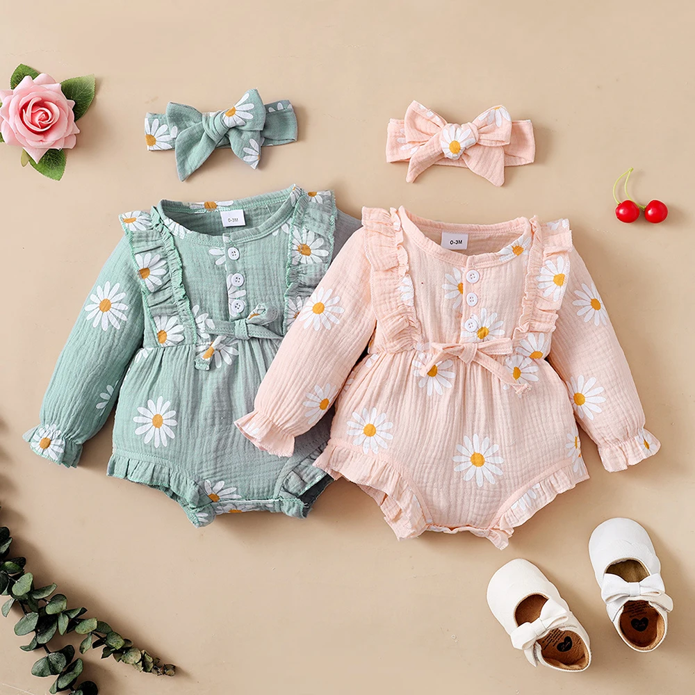 2pcs Set Infant Outfit Romper+Headband Baby Girl Dress Long Sleeve Christmas Newborn Clothes Toddler Costumes Children Female
2pcs Set Infant Outfit Romper+Headband Baby Girl Dress Long Sleeve Christmas Newborn Clothes Toddler Costumes Children Female