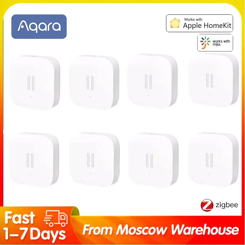 Aqara Vibration Detector Smart Motion Vibration Sensor Alarm Monitor Built in Gyro Motion Sensor Zigbee Connect Xiaomi MI Homes
Aqara Vibration Detector Smart Motion Vibration Sensor Alarm Monitor Built in Gyro Motion Sensor Zigbee Connect Xiaomi MI Homes