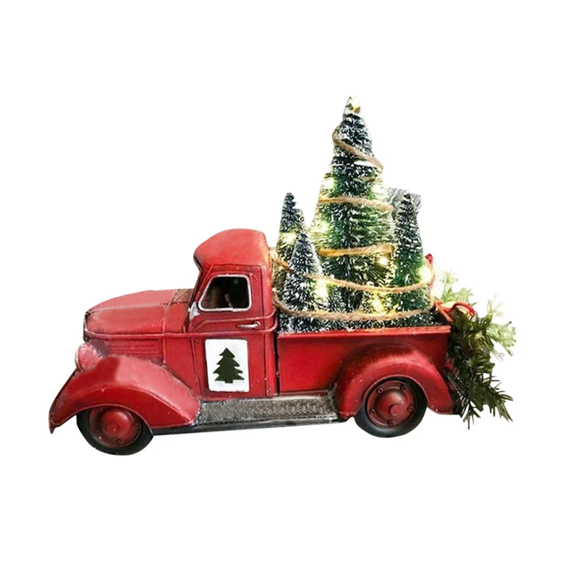 Christmas Red Truck Decor, Lighted Decorations Red Truck With Mini Christmas Tree
Christmas Red Truck Decor, Lighted Decorations Red Truck With Mini Christmas Tree