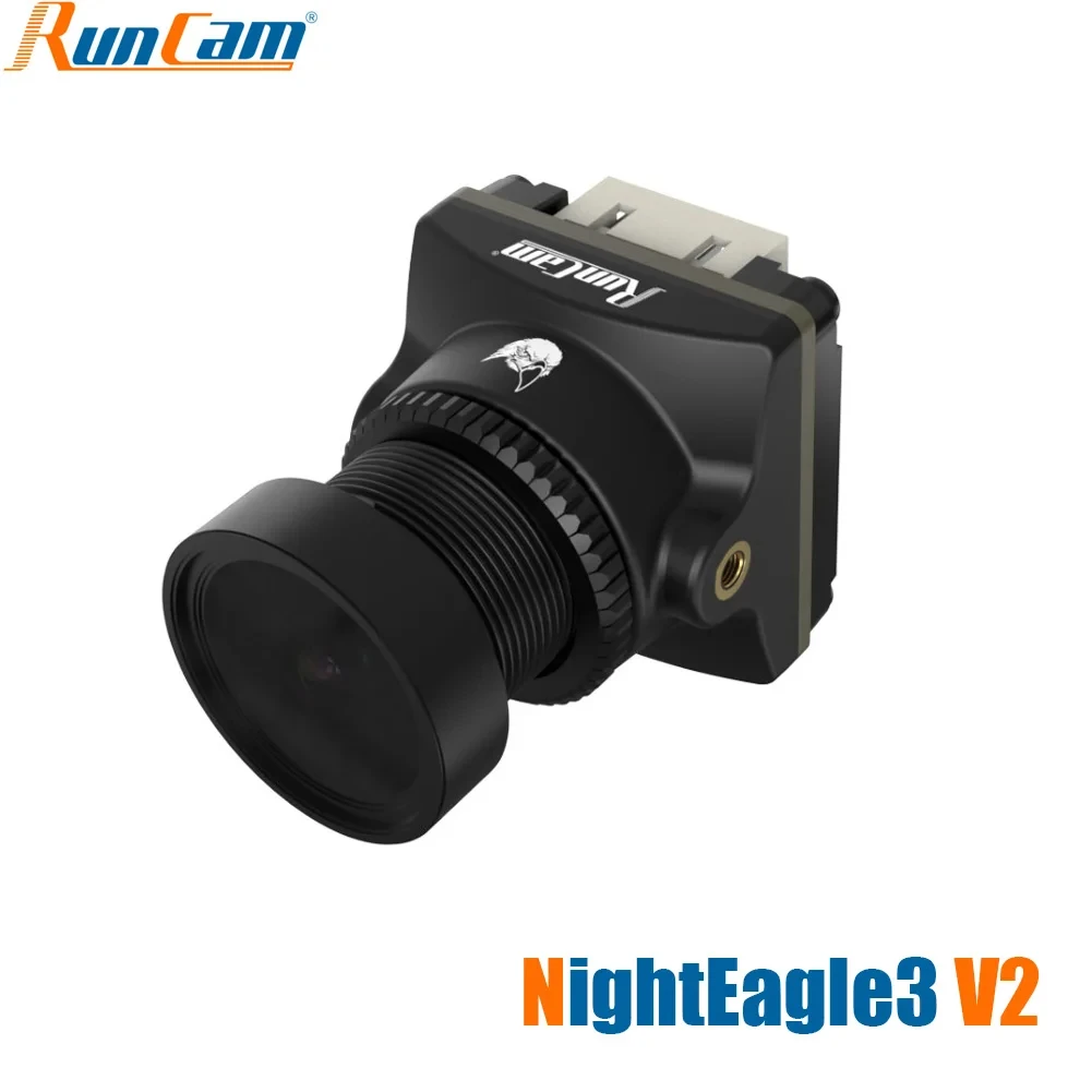 

RunCam Night Eagle 3 V2 1500TVL 8,5g Ultra светильник FOVD NTSC/PAL CMOS FPV Starlight камера ночного видения для FPV радиоуправляемого дрона