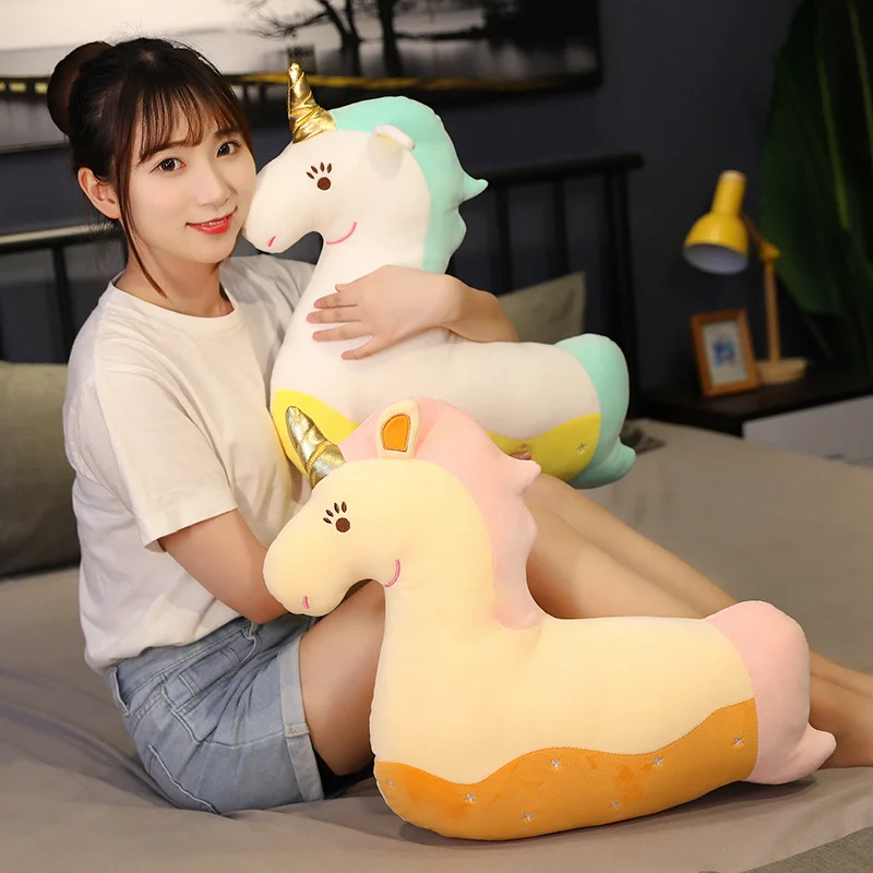 45x55cm New Unicorn Horse Plush Toy Stuffed Animal Soft Doll Pillow Sleepping Cushion Birthday Gift for Child
45x55cm New Unicorn Horse Plush Toy Stuffed Animal Soft Doll Pillow Sleepping Cushion Birthday Gift for Child