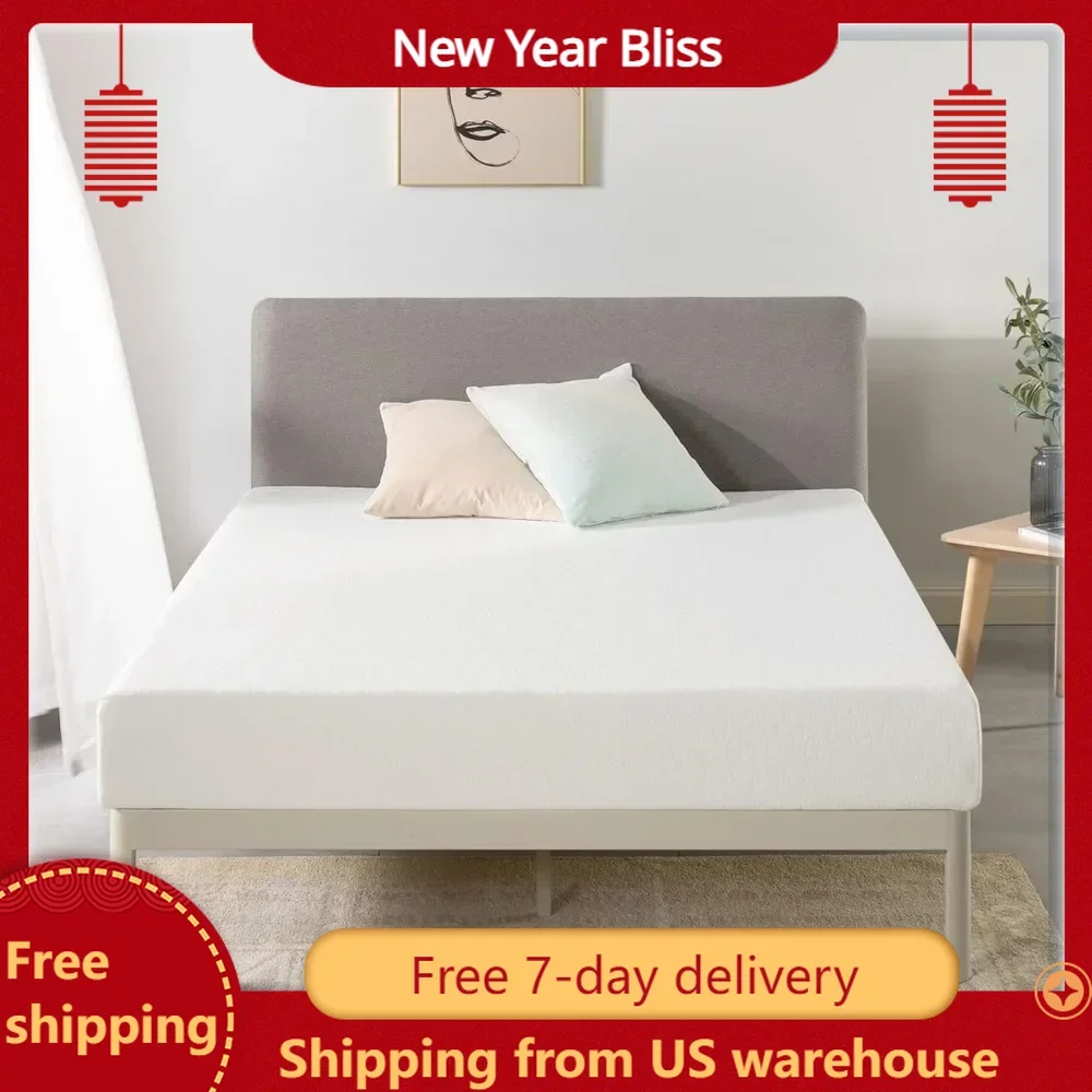 8 Inch Twin Mattress XL Long King Size Mattress Bed-In-A-Box Green Tea Memory Foam Mattresses White Matress Sleeping Queen Full
8 Inch Twin Mattress XL Long King Size Mattress Bed-In-A-Box Green Tea Memory Foam Mattresses White Matress Sleeping Queen Full