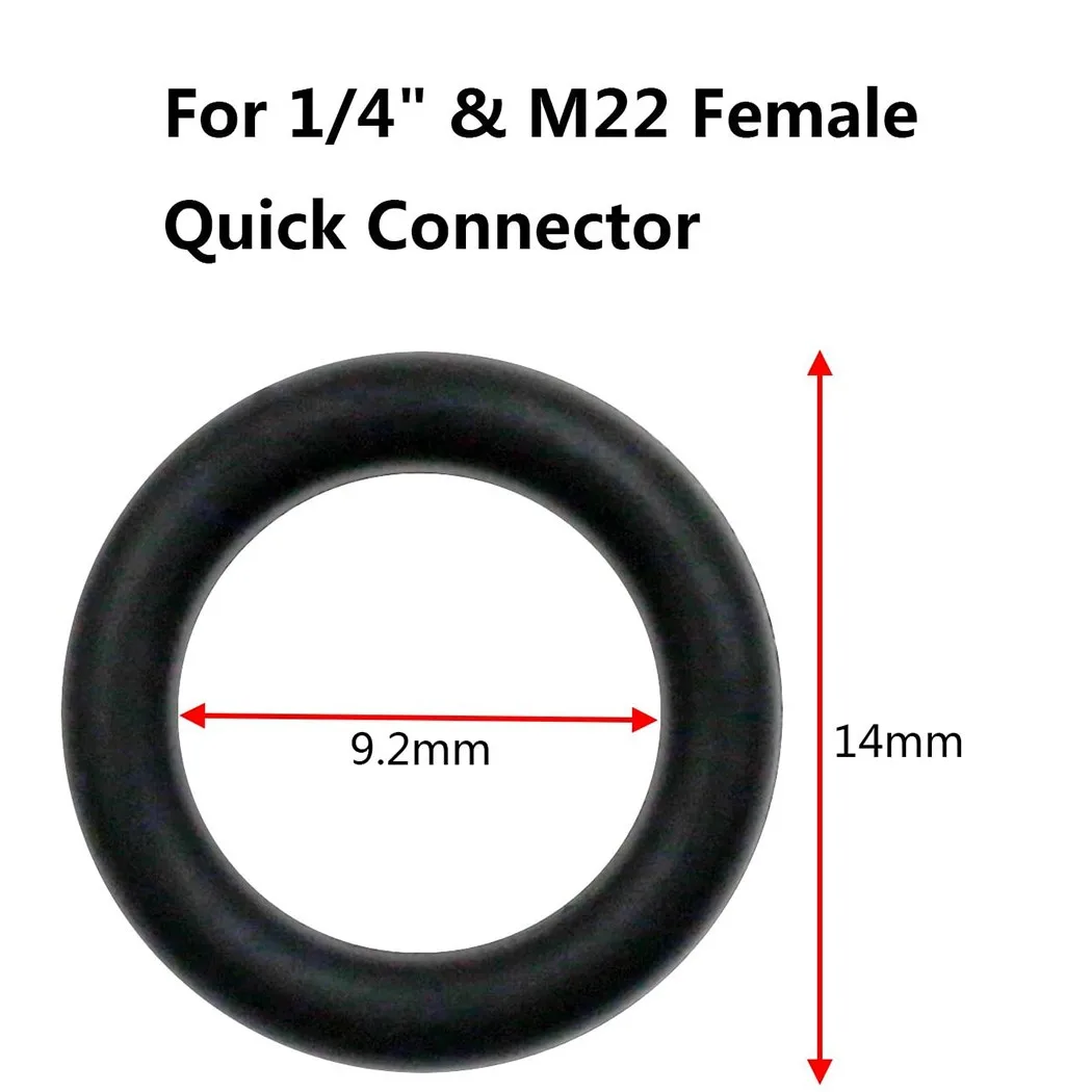80pcs 1/4 M22 + 3/8 O-Rings Rubber Seals For Pressure Washer Hose Quick Disconnect Pressure Washer Hose Tool
80pcs 1/4 M22 + 3/8 O-Rings Rubber Seals For Pressure Washer Hose Quick Disconnect Pressure Washer Hose Tool