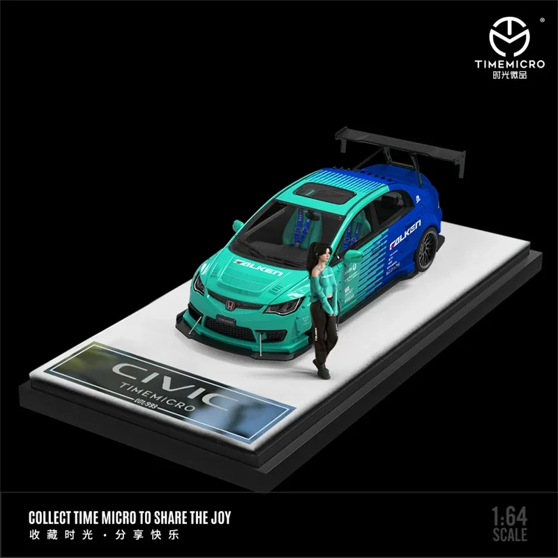 Предварительная продажа времени MICRO 1:64 Honda Civic FD2 гусеничная версия Модифицированная Advan / FALKEN литые модели автомобилей Коллекция миниатюрных моделей
Предварительная продажа времени MICRO 1:64 Honda Civic FD2 гусеничная версия Модифицированная Advan / FALKEN литые модели автомобилей Коллекция миниатюрных моделей
